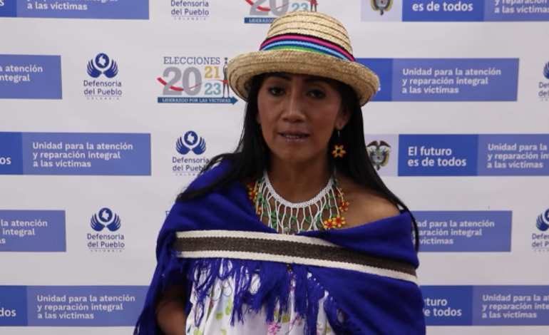 Ana Libia Guetio Casso, candidata a la Sala Especial para la Paz, apareció horas después de que su familia la perdiera de vista en Cauca

 – Primer plano