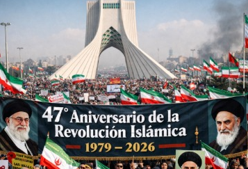 Millones de personas salen a las calles en Irán en medio de fuertes mensajes políticos por el aniversario revolucionario

 – Primer plano