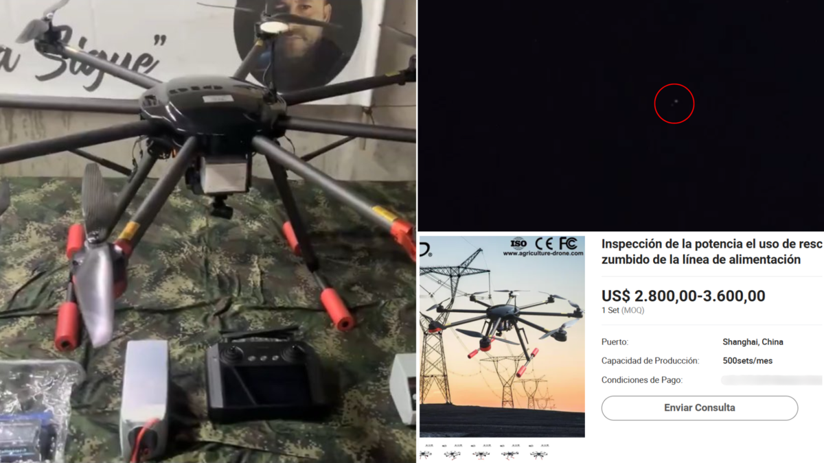 Modelos, precios y características de los artefactos terroristas utilizados por los disidentes.

 – Primer plano