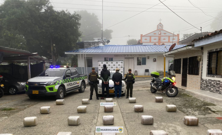 dos hombres fueron capturados en flagrante delito en vía estratégica del Valle del Cauca

 – Primer plano