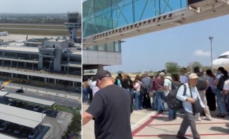 Pasajeros vivieron momentos de pánico en el Aeropuerto Ernesto Cortissoz de Barranquilla por una supuesta amenaza de bomba que ha sido descartada

 – Primer plano