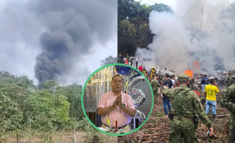 Este es el testimonio de Julio Valderrama, hombre que vivió el accidente aéreo en Puerto Leguízamo: «Este monstruo pasó volando»

 – Primer plano