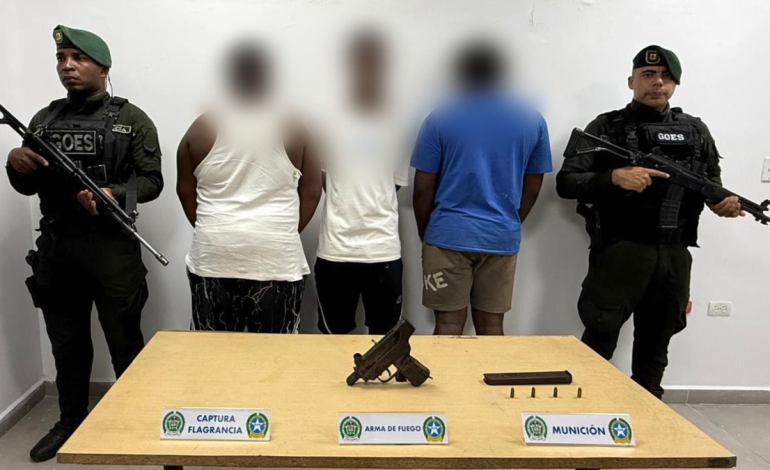 La caída de presuntos integrantes de «Shottas» y «Los Chiquillos».

 – Primer plano