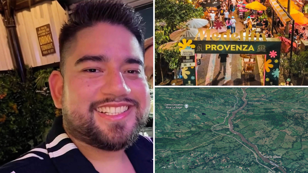 ¿Cómo terminó en Jericó? El viaje de 80 millas del asistente de American Airlines Eric Gutiérrez la noche de su muerte en Medellín

 – Primer plano