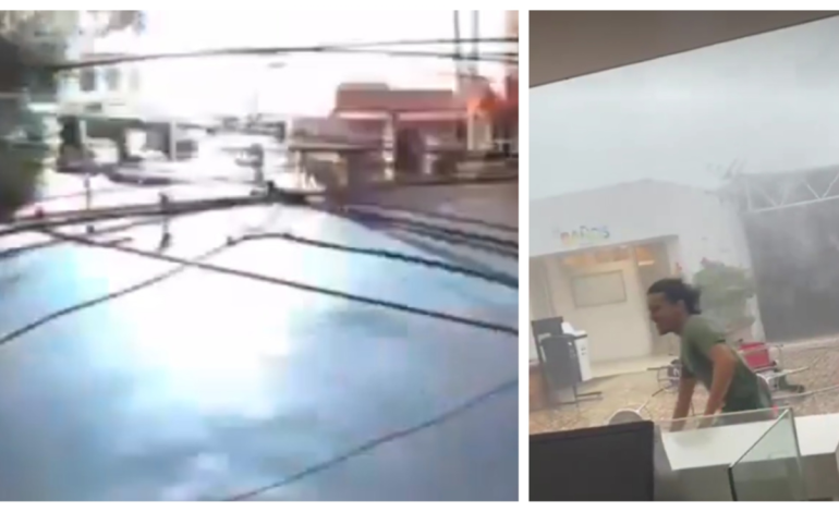 Impactantes momentos de la tormenta en Cali: desde sillas ‘voladoras’ hasta relámpagos cayendo en zona residencial

 – Primer plano