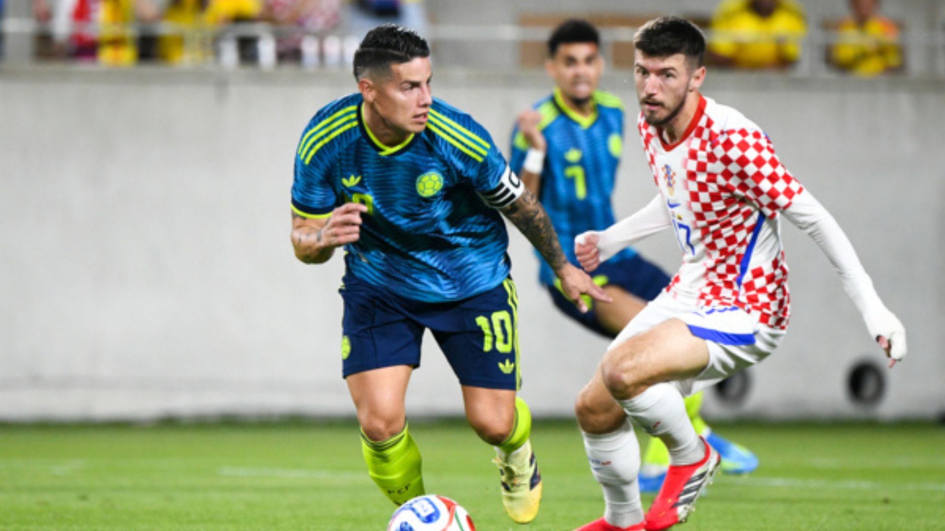 Colombia no salió contenta del partido contra Croacia

 – Primer plano