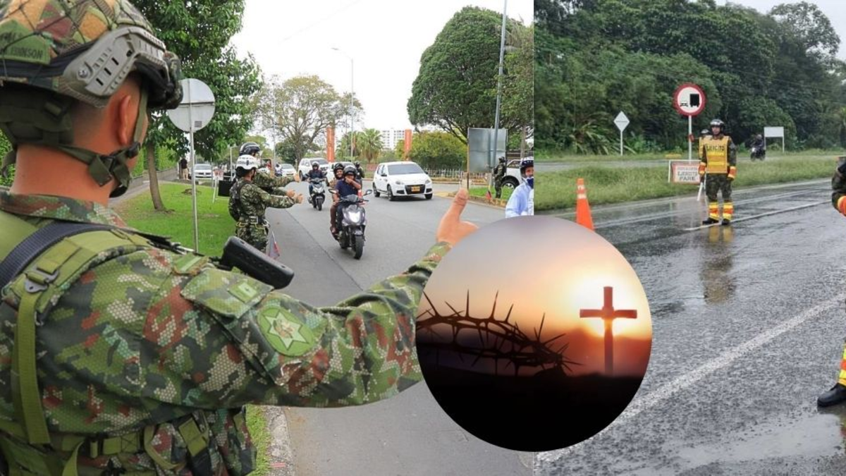 El Ejército Nacional y miles de militares realizan operativos de seguridad y vigilancia en las principales vías de Colombia

 – Primer plano