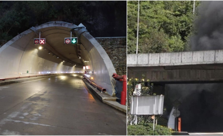 Cierre y caos de tráfico en un corredor clave.

 – Primer plano