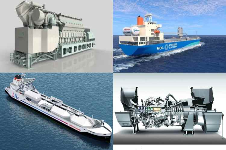 Japón prueba con éxito el primer motor de hidrógeno para grandes buques mercantes

 – Primer plano